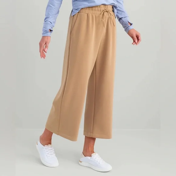 Huk Bayside Crop Pant - Picture 1 of 6